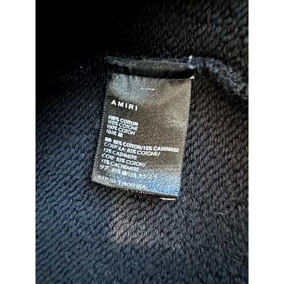 EUC Amiri Lovers Cashmere Blend Hoodie - Picture 12 of 12